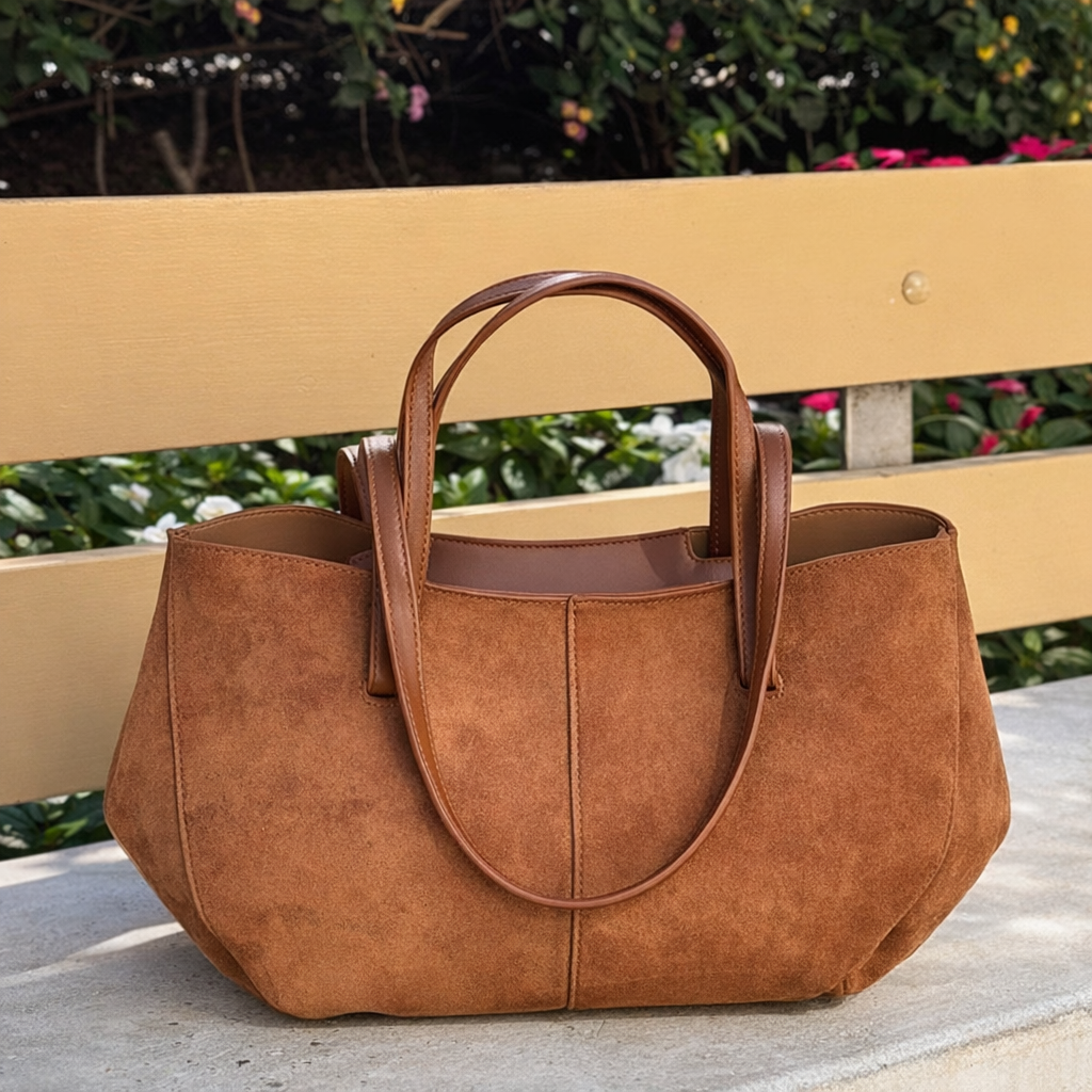 Bolso Tote Camel