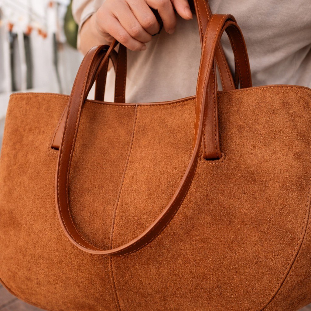 Bolso Tote Camel