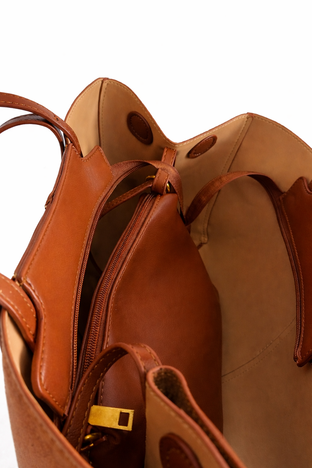 Bolso Tote Camel
